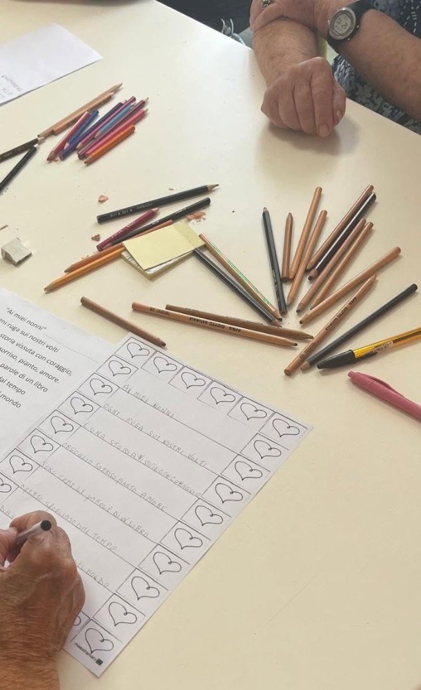 Laboratorio di scrittura e disegno personalizzato al centro mnemé